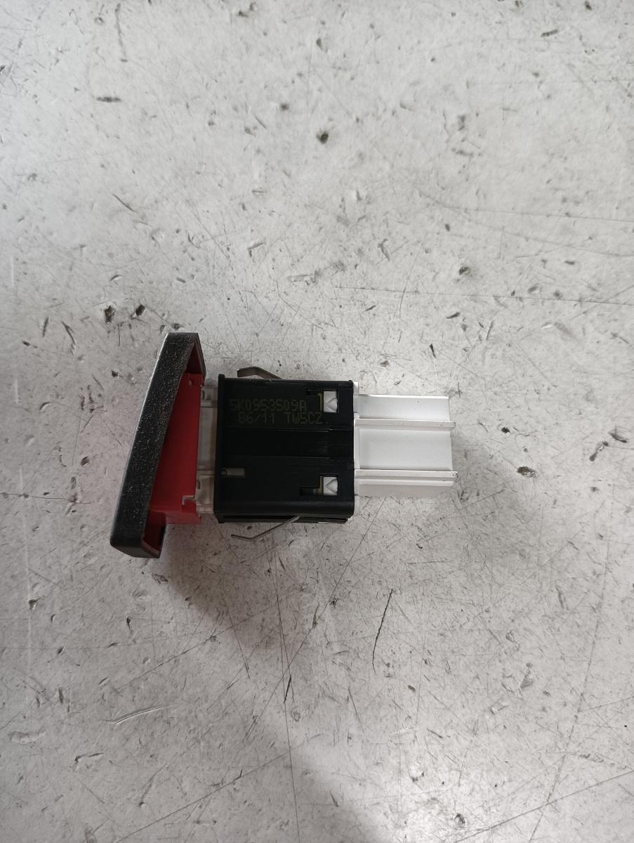 Buton avarie VOLKSWAGEN GOLF VI (5K1) [ 2008 - 2013 ] OEM 5k0953509a – foto 2