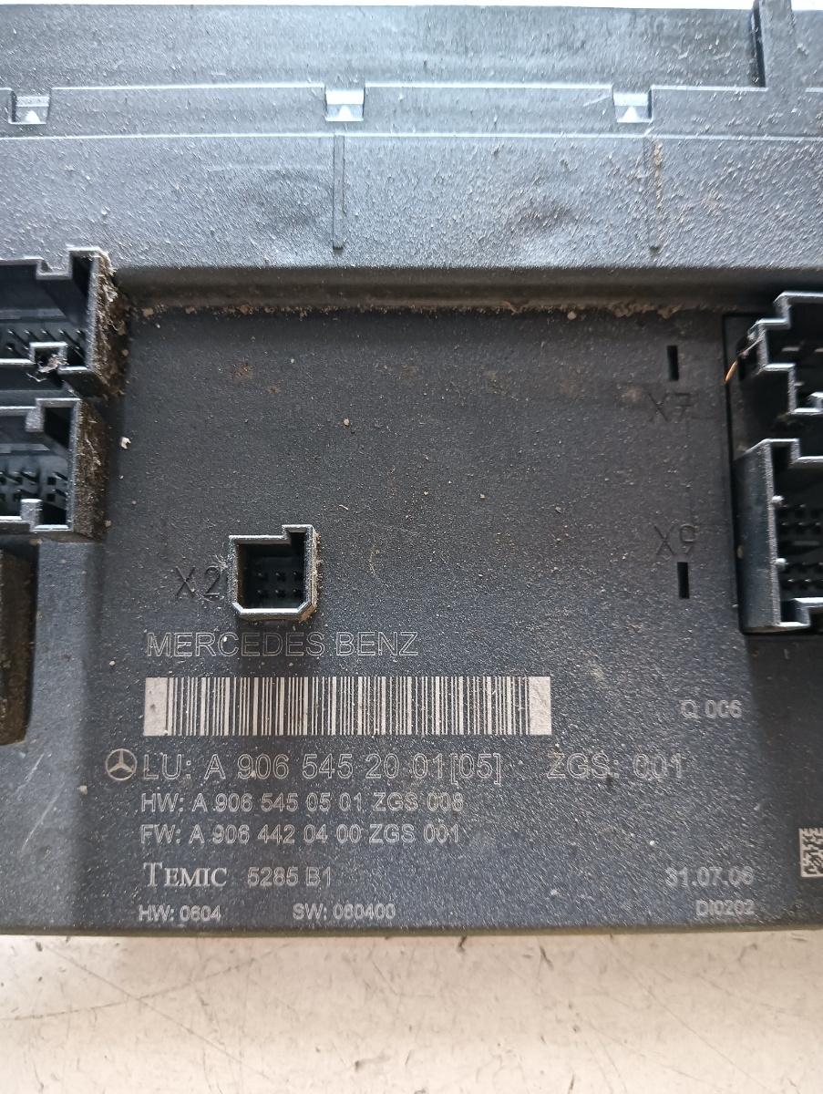 Modul Sam  VOLKSWAGEN CRAFTER 30-50 Box (2E_) [ 2006 - 2016 ] TDI (BJK, CEBB) 80KW|109HP OEM A9065452001 – foto 2