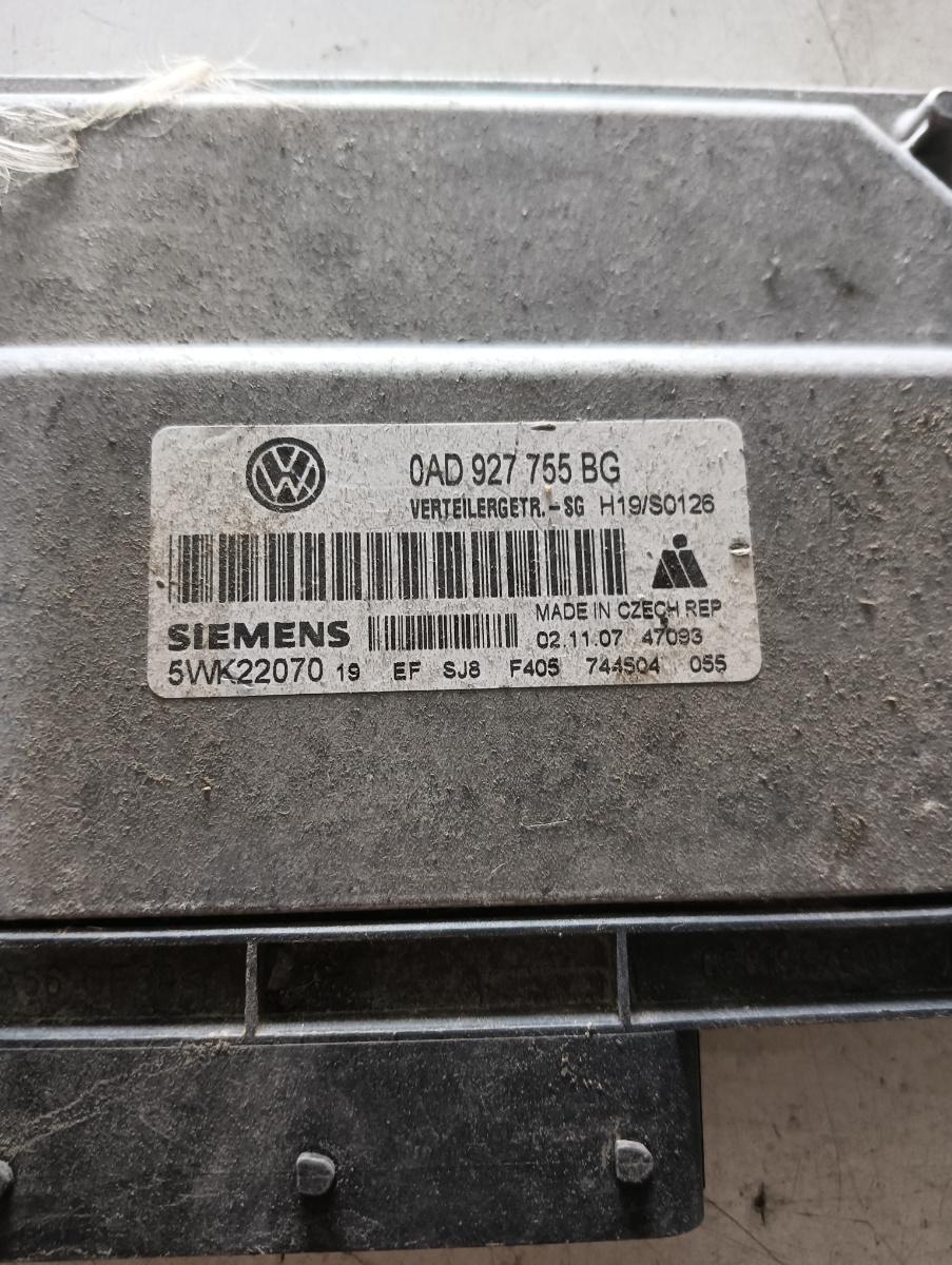 Calculator cutie transfer VOLKSWAGEN TOUAREG 7LA, 7L6, 7L7 2002 - 2013 V6 TDI CASA, CASC 5ek22070 0ad927755bg – foto 2