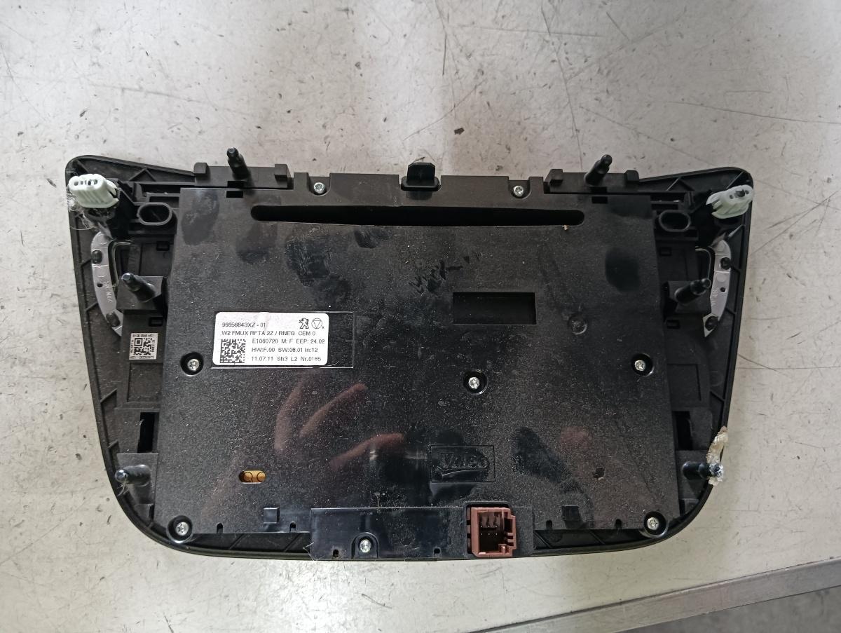 Climatronic/cd player  PEUGEOT 508 (8D_) [ 2010 - > ] OEM 96656643xz – foto 2