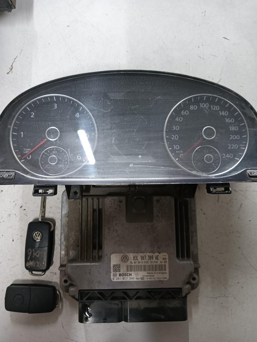 Kit pornire VOLKSWAGEN TOURAN (1T3) [ 2010 - 2015 ] TDI (CFHF, CLCA) 81KW|110HP BOSCH 0281017946 OEM 03l907309ae
