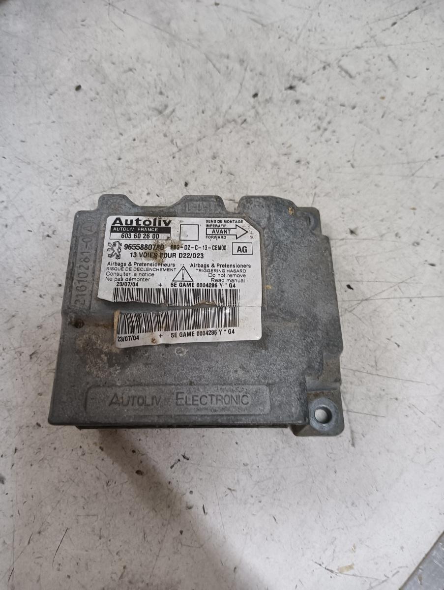 Calculator airbag PEUGEOT 407 (6D_) [ 2004 - > ] OEM 9655880780