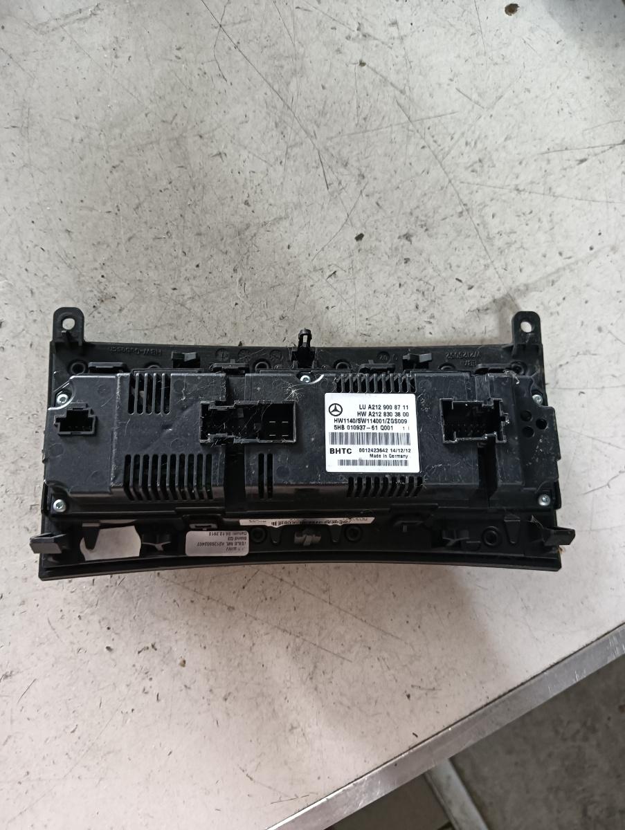 Climatronic MERCEDES-BENZ E-CLASS (W212) [ 2009 - > ] OEM A2128303800 – foto 2