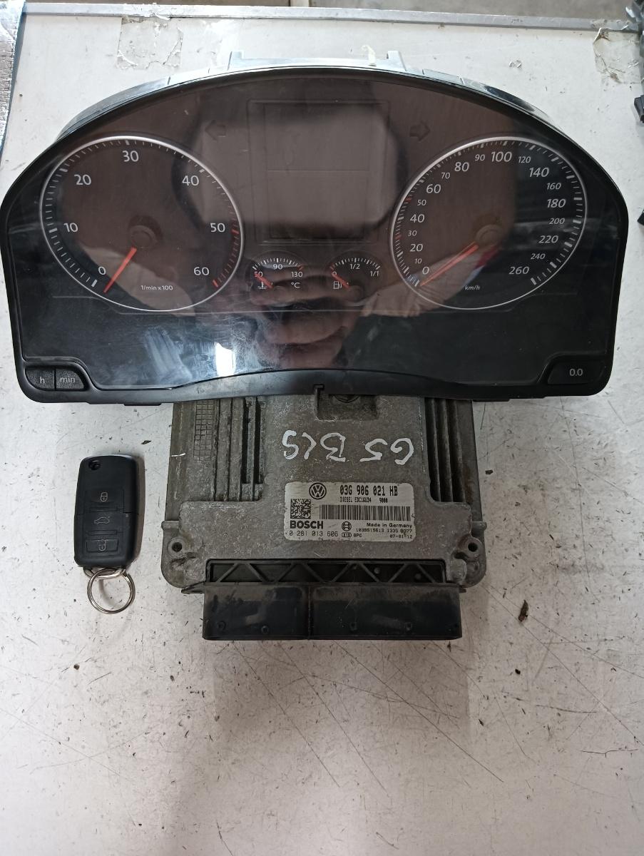 Kit pornire VOLKSWAGEN GOLF V Variant (1K5) [ 2007 - 2009 ] TDI (BLS, BXE) 77KW|105HP BOSCH 0281013606 OEM 03g906021hb