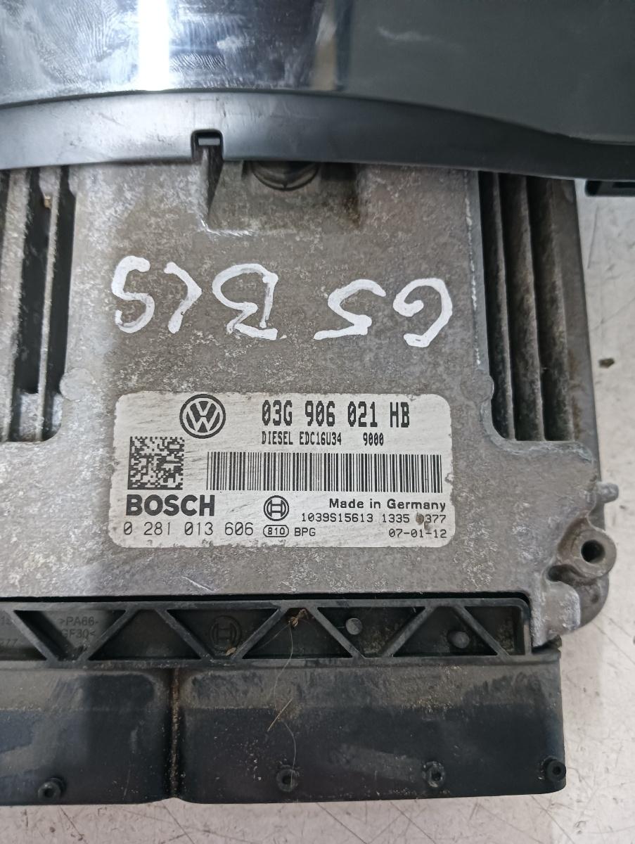 Kit pornire VOLKSWAGEN GOLF V Variant (1K5) [ 2007 - 2009 ] TDI (BLS, BXE) 77KW|105HP BOSCH 0281013606 OEM 03g906021hb – foto 2