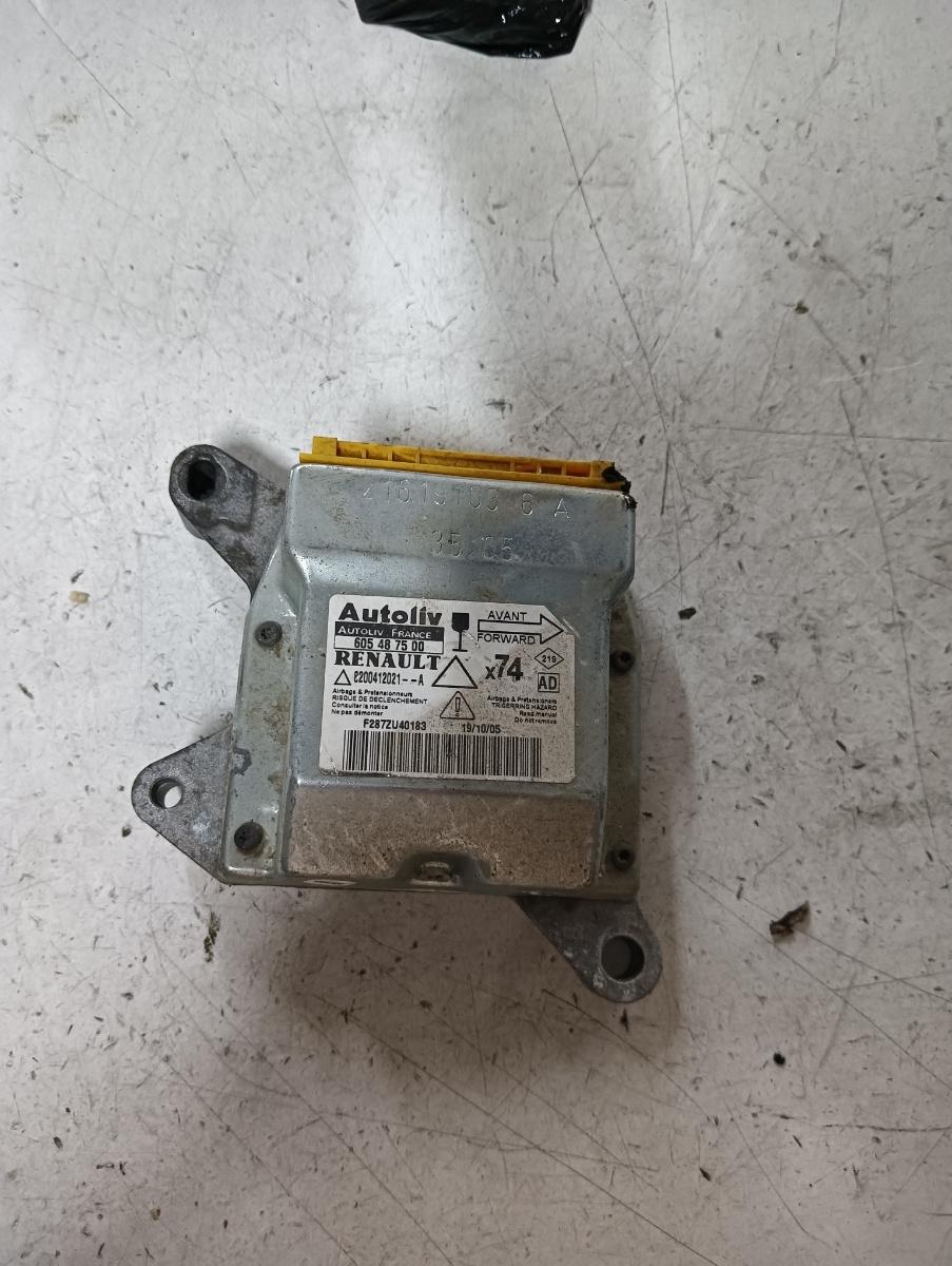 Calculator airbag  RENAULT LAGUNA II (BG0/1_) [ 2001 - 2007 ] OEM 605487500