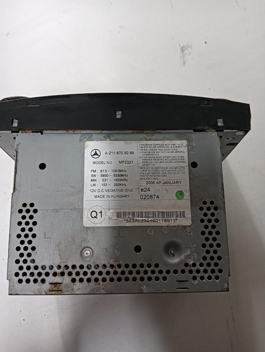 Cd player auto  MERCEDES-BENZ CLS C219 2004 - 2011 A2118705089 – foto 2