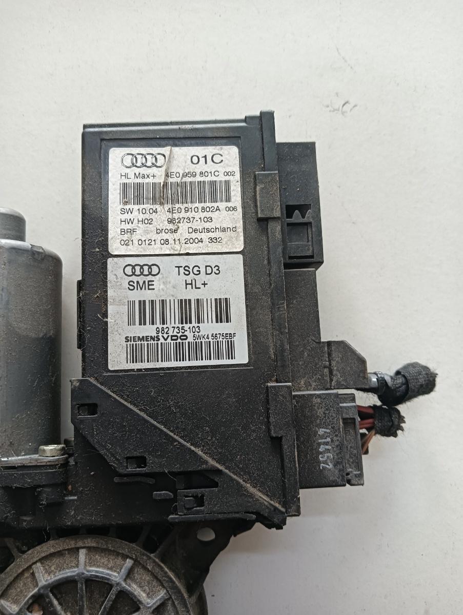 Motoras geam pivotant stanga spate AUDI A8 II 4E2, 4E8 2002 - 2010 4e0959801c – foto 2