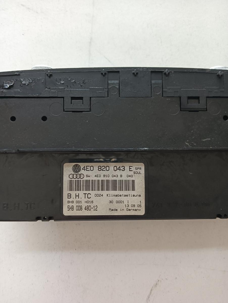 Climatronic  AUDI A8 II 4E2, 4E8 2002 - 2010 4e0820043e – foto 2