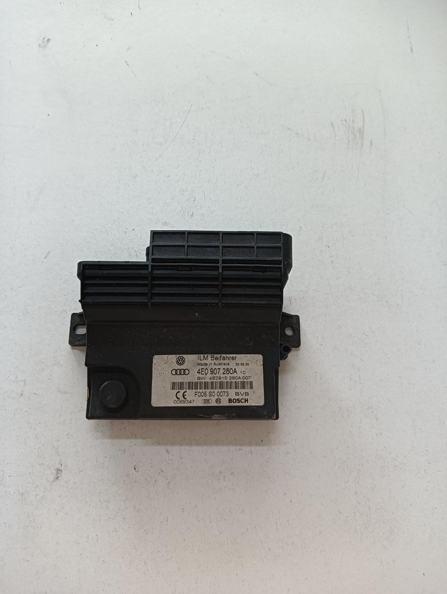 Modul control BCM AUDI A8 II 4E2, 4E8 2002 - 2010 4e0907280a