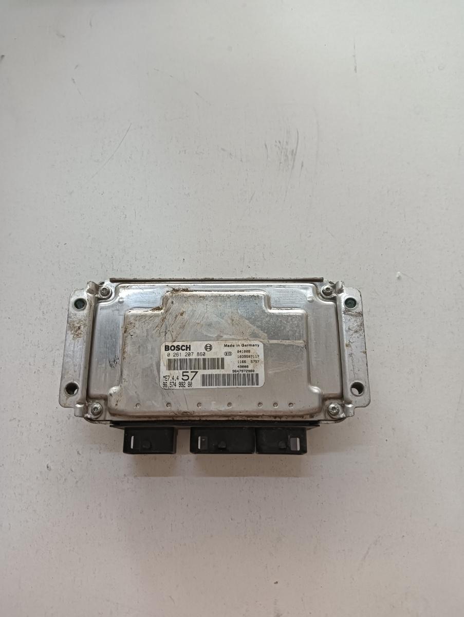 Calculator ecu CITROËN C3 Pluriel HB_ 2003 - > 1.6 1.6 NFU (TU5JP4) BOSCH 9657499280 0261207860