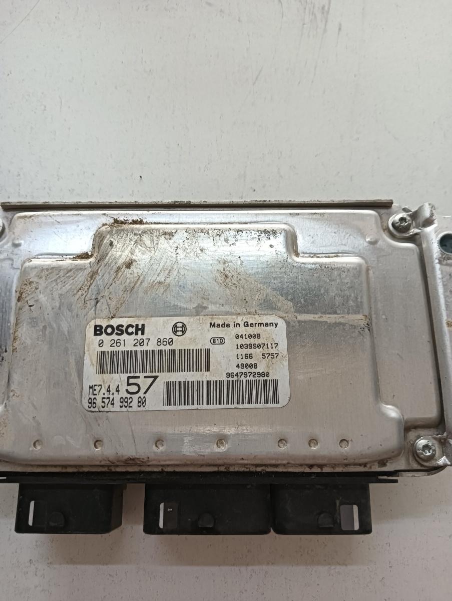 Calculator ecu CITROËN C3 Pluriel HB_ 2003 - > 1.6 1.6 NFU (TU5JP4) BOSCH 9657499280 0261207860 – foto 2