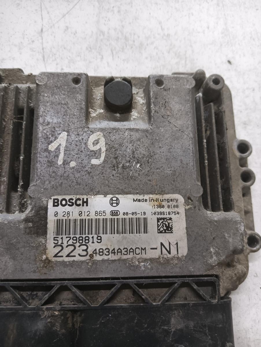 Calculator ecu FIAT DOBLO Cargo 223_ 2000 - > 1.9 JTD 223 A7.000, 223 B1.000 BOSCH 517798819 0281012865 – foto 2