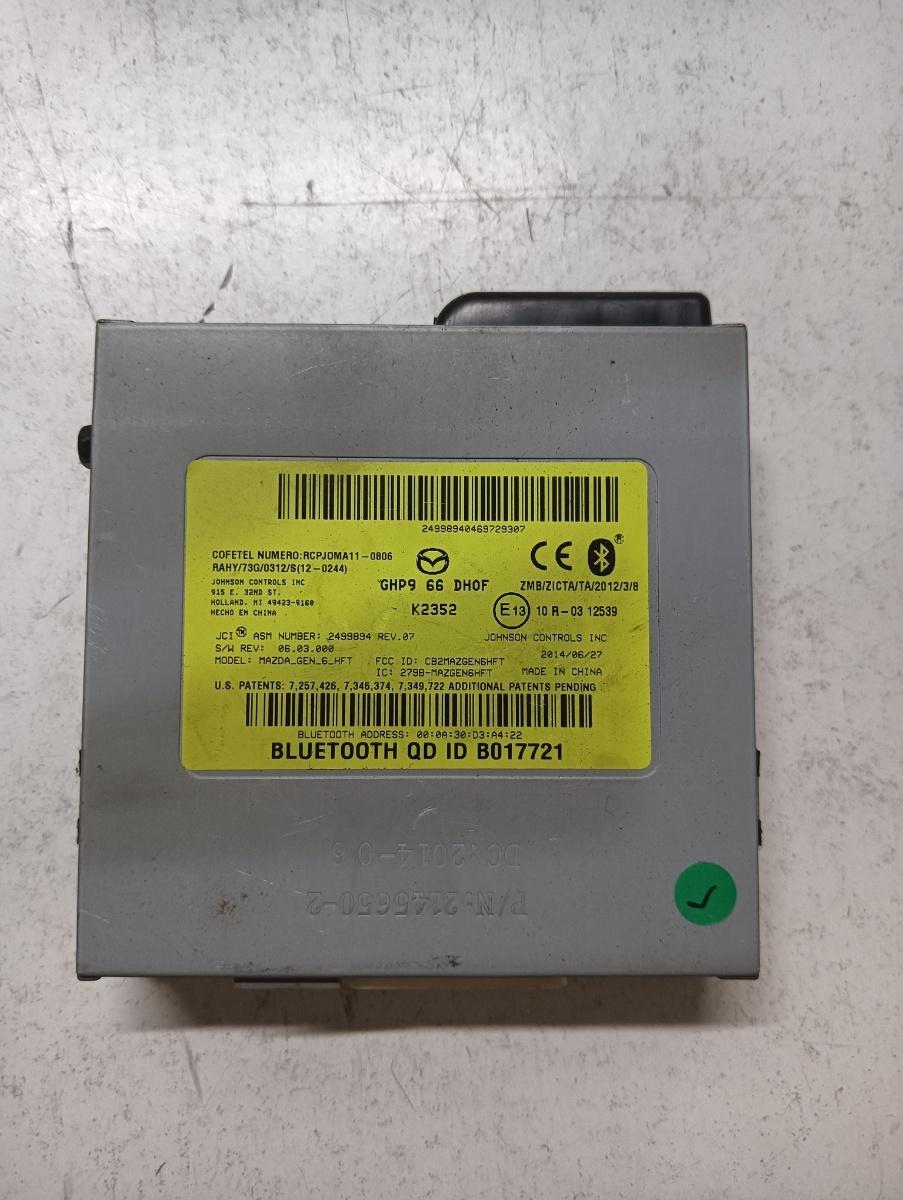 Modul bluetooth MAZDA 6 Estate GJ, GH 2012 - > 21456502
