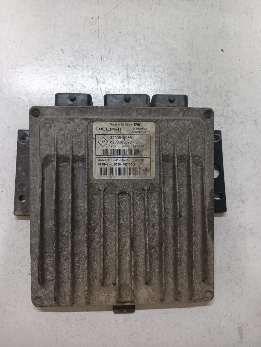 Calculator ecu  DACIA LOGAN LS_ 2004 - > dCi K9K 792, RENAULT CLIO III BR0/1, CR0/1 2005 - > 1.5 dCi K9K 752 Delphi 8200785538 8200513058