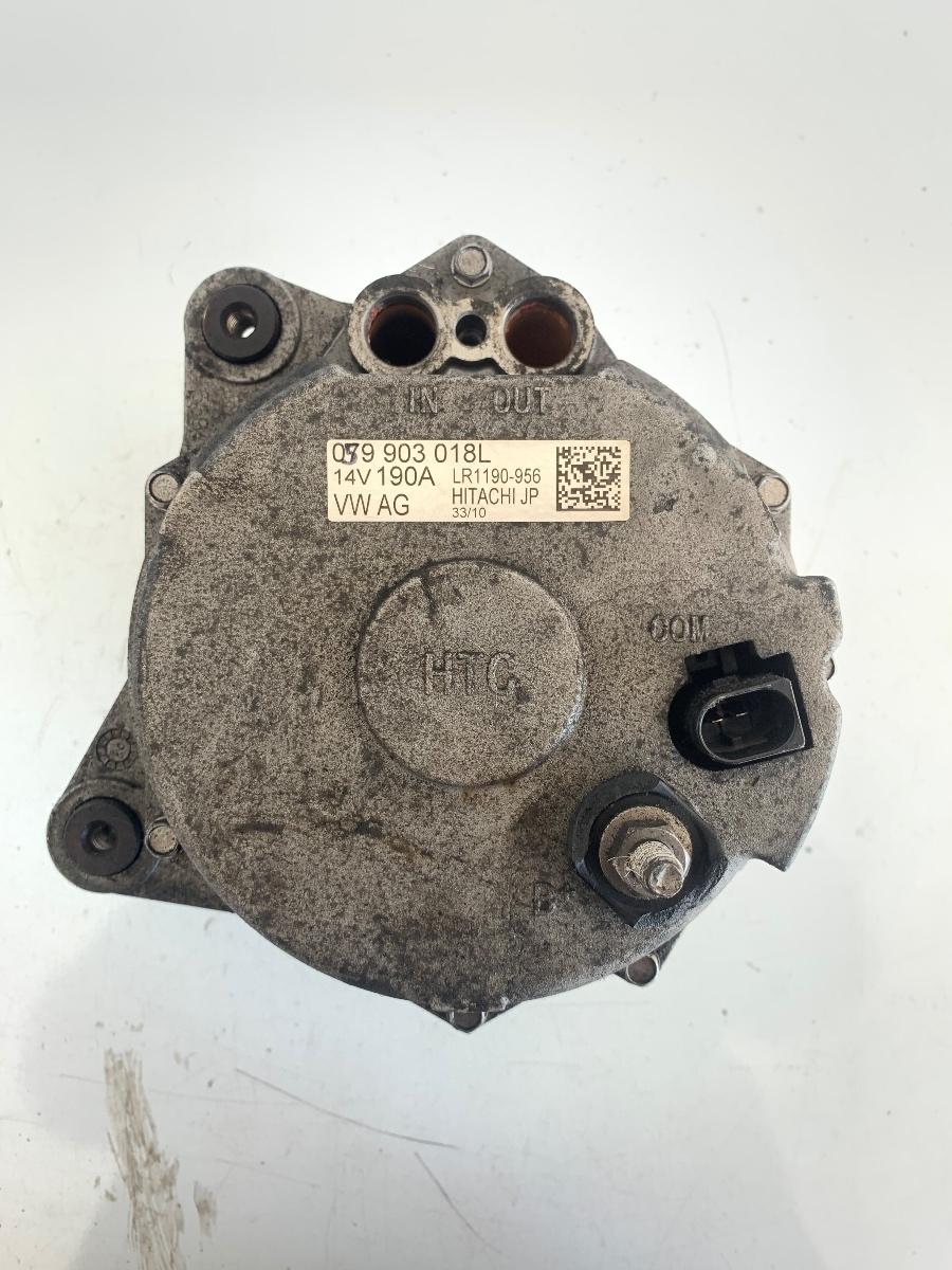 Alternator AUDI A8 III 4H2, 4H8, 4HC, 4HL 2009 - 2018 3.0 TDI quattro CDTA, CDTC, CMHA OEM LR1190-956 / 079903018L