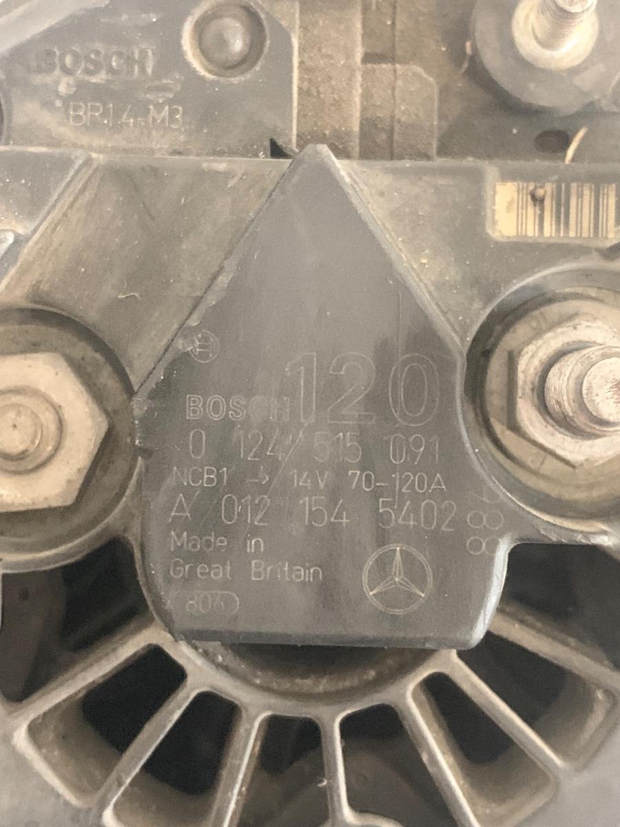 Alternator 14V 70-120A MERCEDES-BENZ C-CLASS W202 1993 - 2000 2.2 CDI OEM A0121545402 / 0124515091 – foto 4
