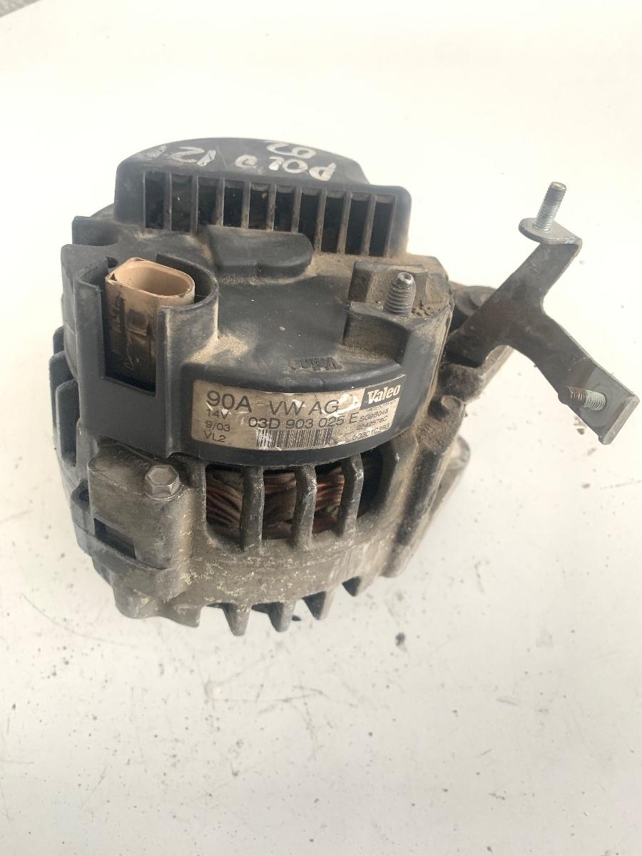 Alternator 14V 90A 1.2B VOLKSWAGEN POLO 9N /Skoda Fabia /Seat ibiza 2001 - 2012  OEM 03D903025E – foto 4
