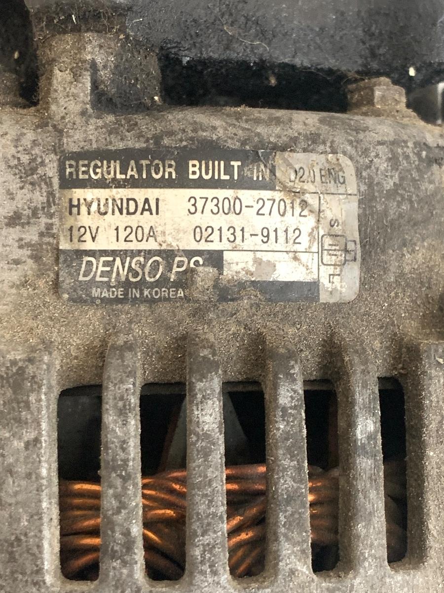 Alternator  2.0CRDi HYUNDAI SANTA FE/HYUNDAI SPORTAGE II CM 2005 - 2012 OEM  37300-27012 – foto 4