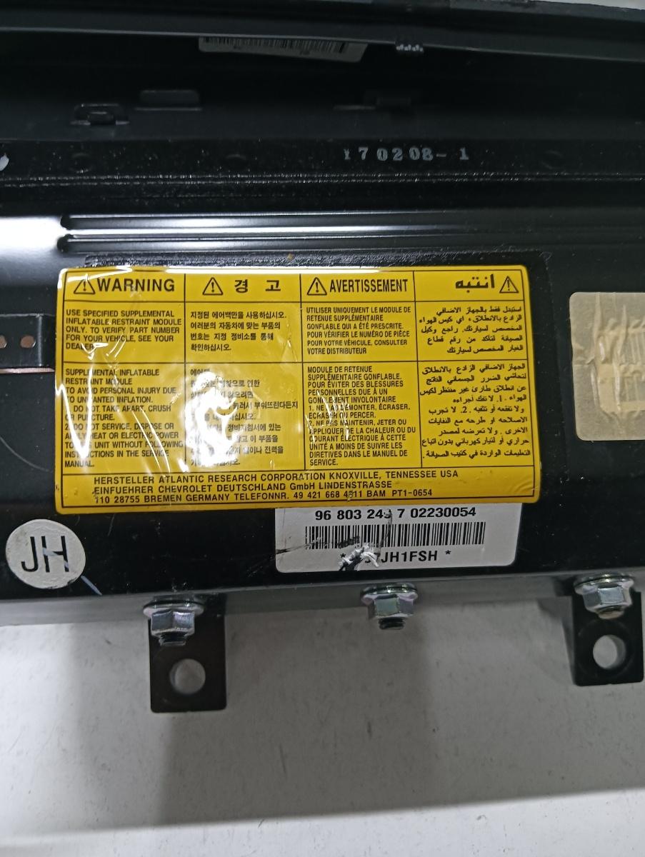 Airbag pasager CHEVROLET AVEO Hatchback T250, T255 2006 - > 968032497 – foto 2