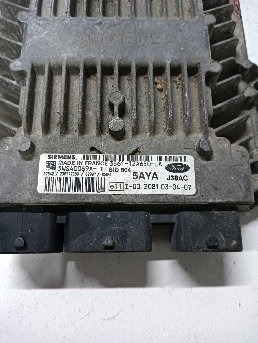 Calculator ecu MAZDA 121 II DB 1990 - 1997, FORD FIESTA V JH_, JD_ 2001 - 2010 1.4 TDCi F6JA, F6JB SIEMENS 5ayaj38ac 3s6112a650la – foto 2