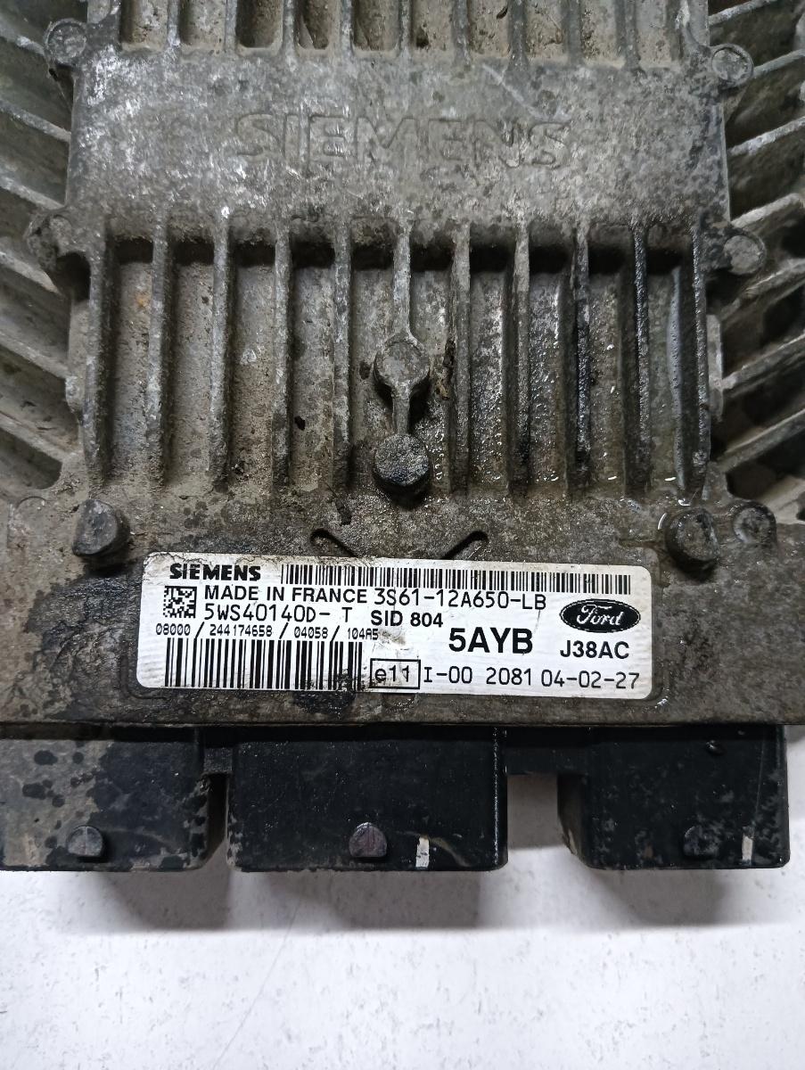 Calculator ecu FORD FIESTA V JH_, JD_ 2001 - 2010 1.4 TDCi F6JA, F6JB 3s6112a650lb – foto 2