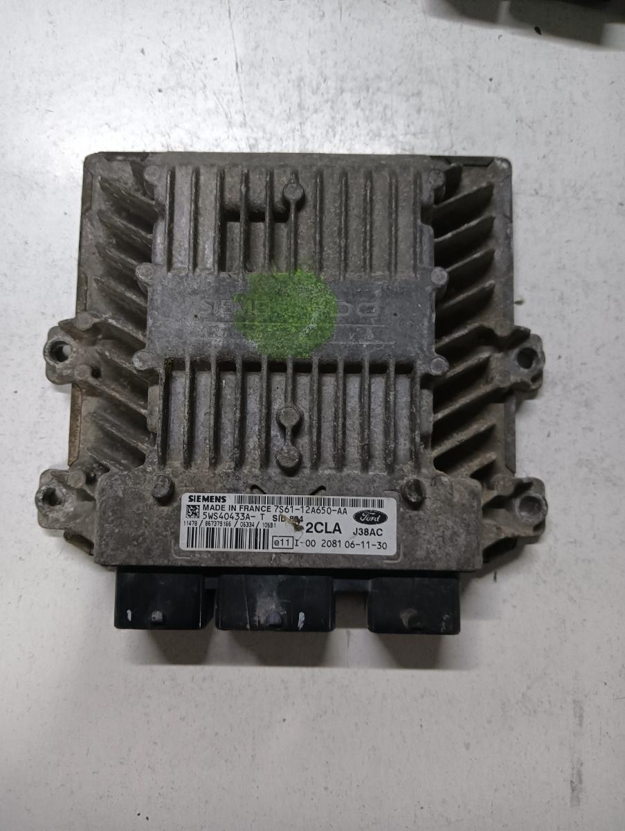 Calculator ecu  FORD FIESTA V JH_, JD_ 2001 - 2010 1.4 TDCi F6JA, F6JB 7s6112a650aa