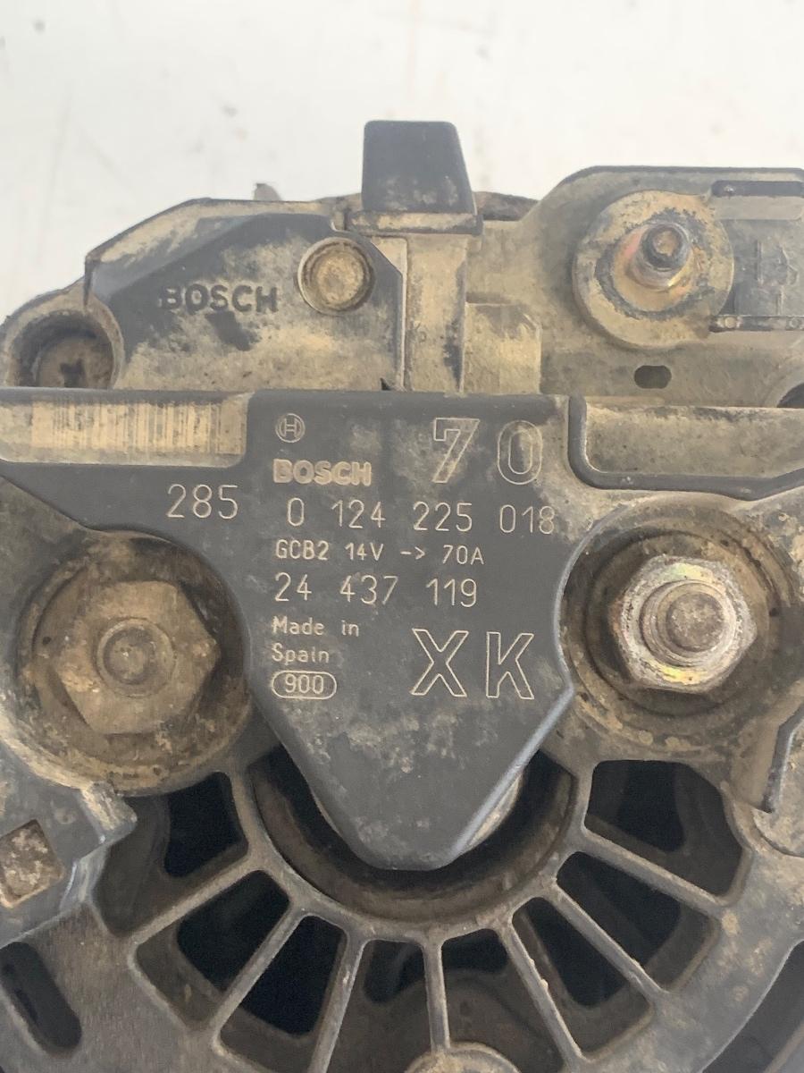 Alternator OPEL AGILA A H00 2000 - 2007 1.2 16V Z 12 XE 14V 70A OEM 0124225018 – foto 2