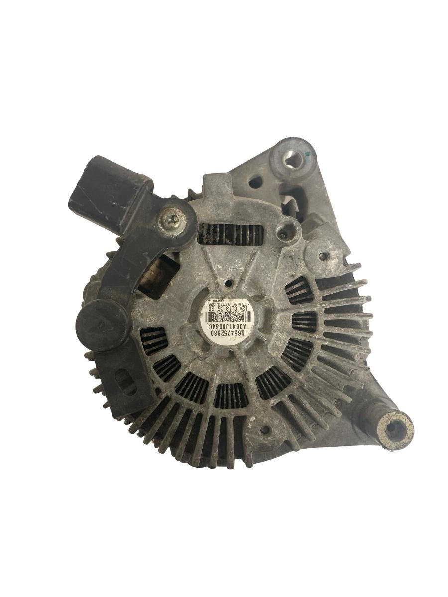 Alternator CITROËN C5 I DC_ 2001 - 2005, CITROËN C4 I LC_ 2004 - 2013, PEUGEOT 407 6D_ 2004 - >, PEUGEOT 308 4A_, 4C_ 2007 2.0HDI OEM 9654752880
