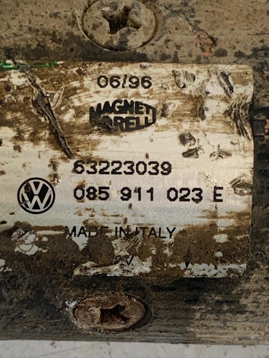 Electromotor VOLKSWAGEN POLO 6N1 1994 - 1999 1.0/1.4B  085911023E / 63223039 – foto 2