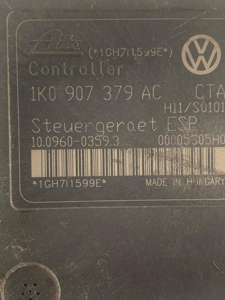 Pompa ABS SKODA OCTAVIA II  1Z5 2004 - 2013 1K0907379AC – foto 3