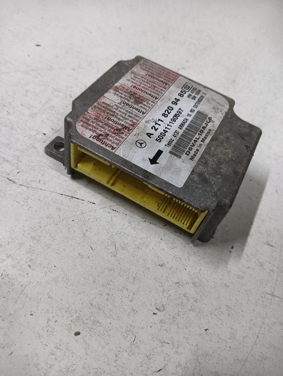 Calculator airbag  MERCEDES-BENZ E-CLASS W211 2002 - 2009 A2118209485 – foto 2