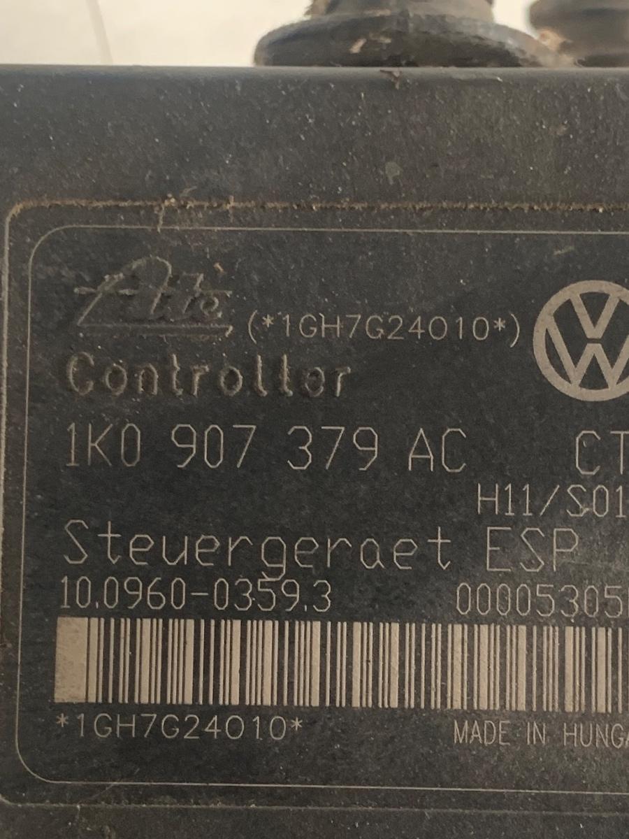 Pompa ABS AUDI A3 II 8P1 2003 - 2013, VOLKSWAGEN GOLF V 1K1 2003 - 2009 1K0614517AE – foto 3