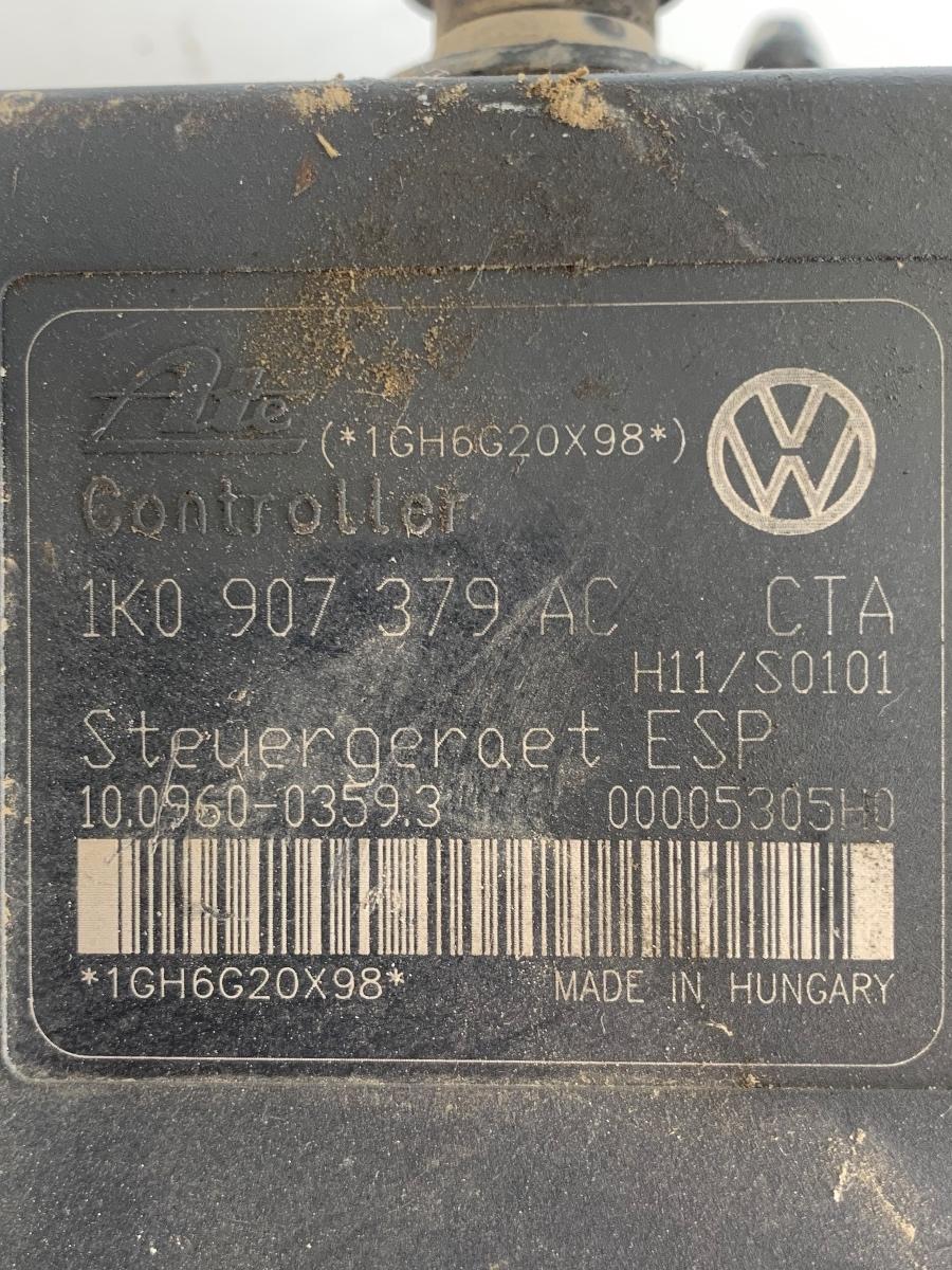 Pompa ABS VOLKSWAGEN GOLF V 1K1 2003 - 2009 1K0614517AE 1K0907379AC – foto 3