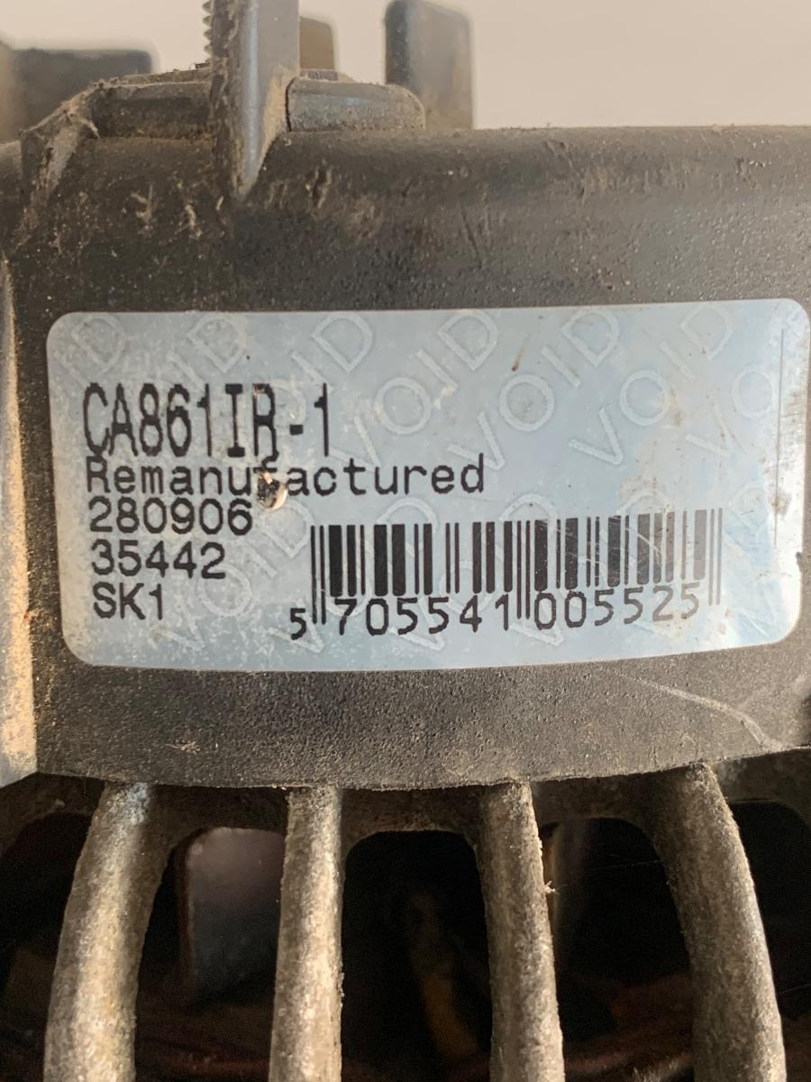 Alternator OPEL ASTRA G Hatchback F48_, F08_, T98 1998 - 2009 1.6B CA861IR-1 – foto 4