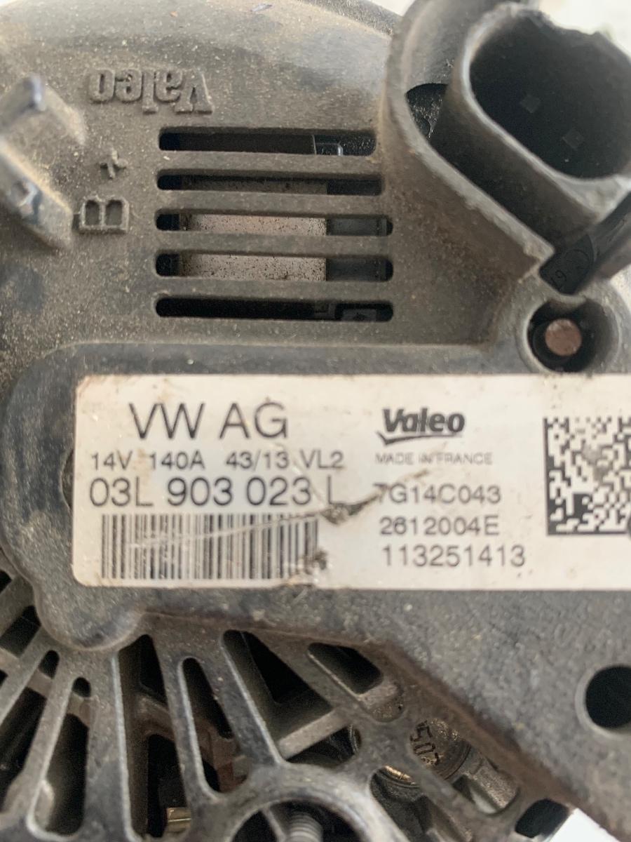 Alternator SKODA OCTAVIA III 5E3, NL3, NR3 2012 - >, VOLKSWAGEN GOLF VII 5G1, BE1 2012 - >2.0TDI  03L903023L – foto 3