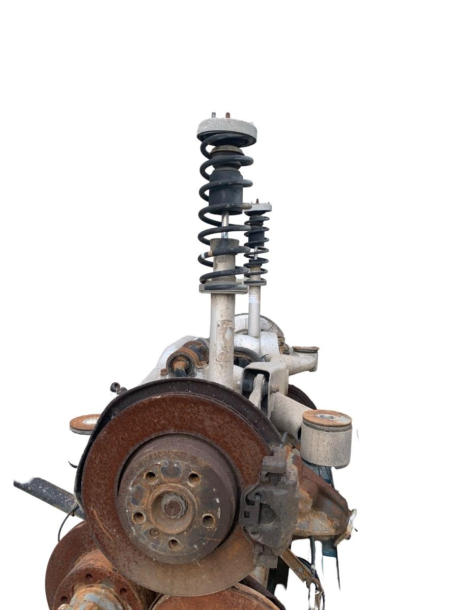 Punte spate completa cu fuzete + bara torsiune activa BMW 7 IV E65 2004 – foto 3