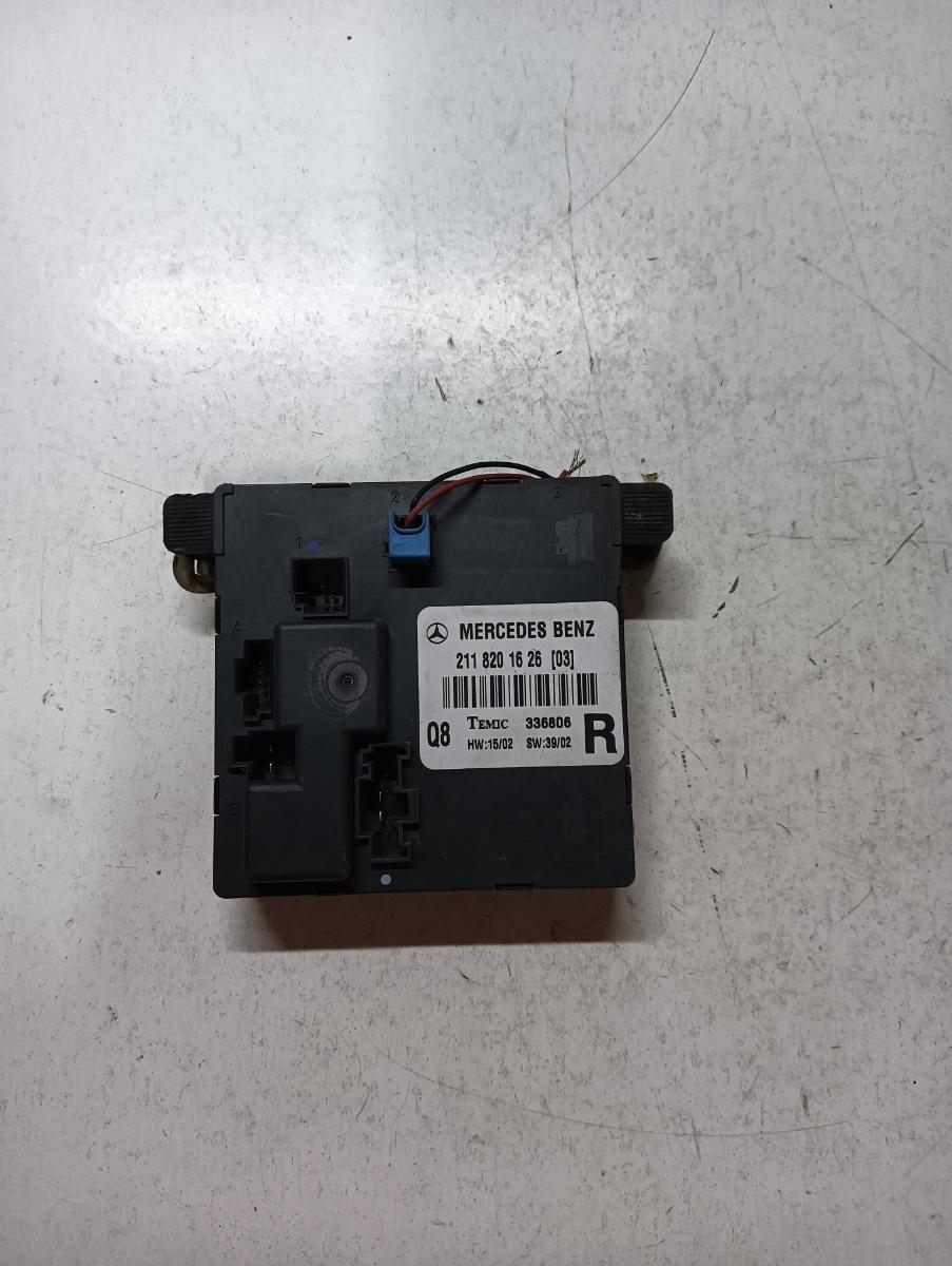Modul de confort MERCEDES-BENZ E-CLASS W211 2002 - 2009 2118201626