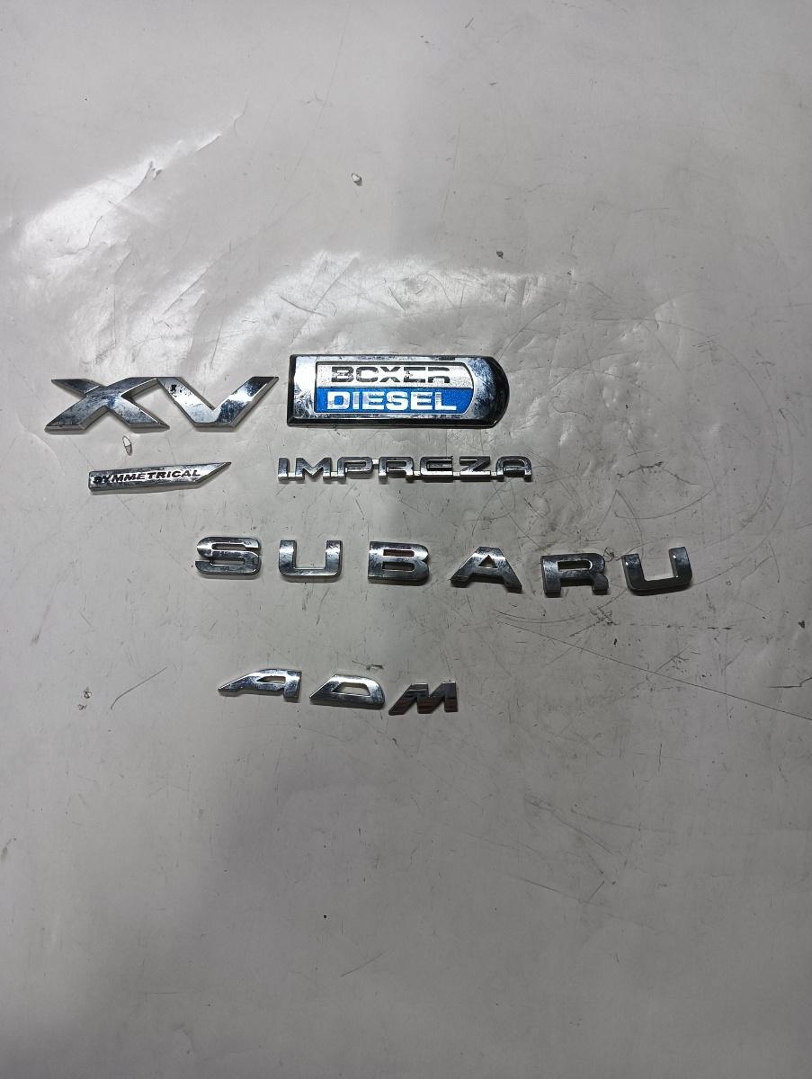Sigla / Emblema SUBARU IMPREZA III Saloon GR 2007 - > AWD EJ20