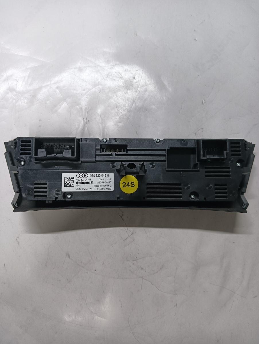 Climatronic  AUDI A7 Sportback 4GA, 4GF 2010 - 2018, AUDI A6/S6 IV Saloon 4G2, C7, 4GC 2010 - 2018 4g0820043h – foto 2