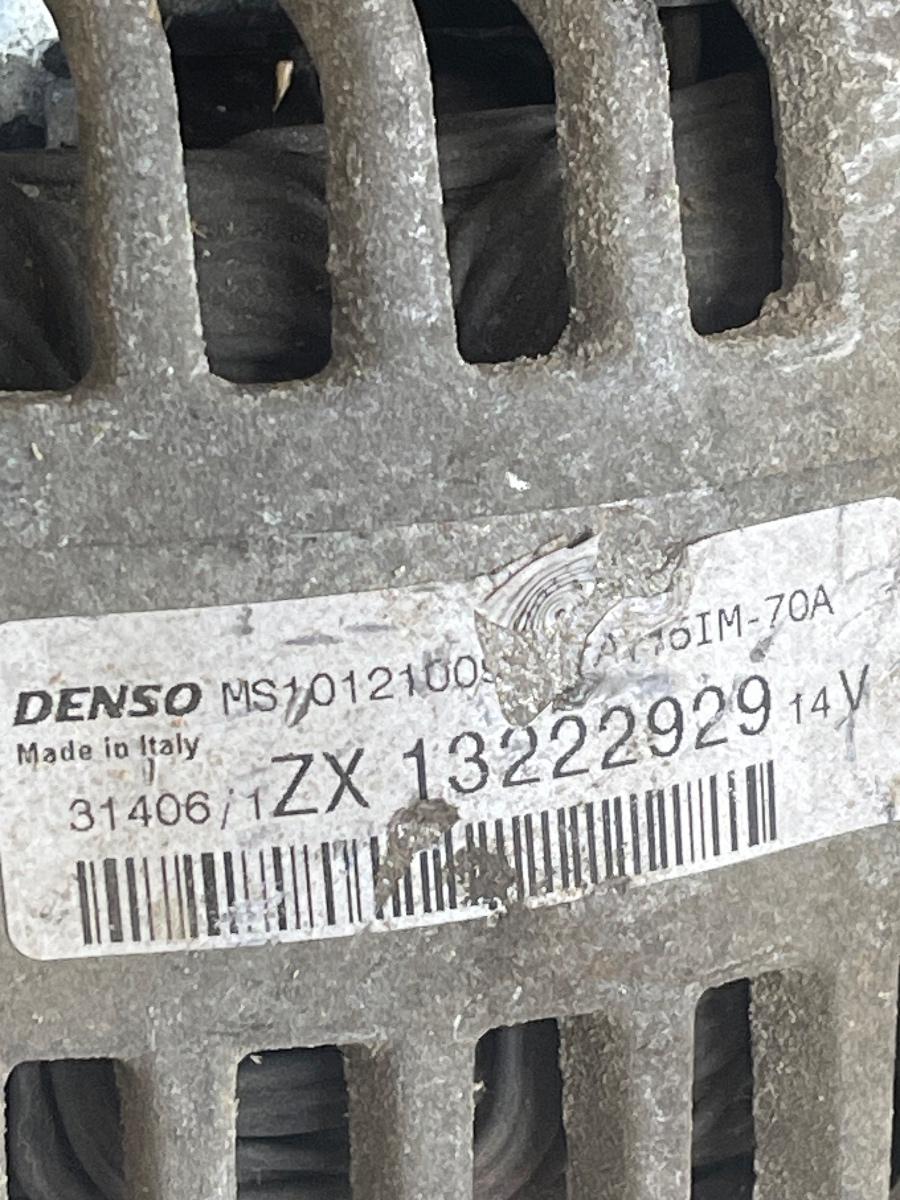 Alternator OPEL CORSA D S07 2006 - 2014 1.2B ZX13222929 – foto 2