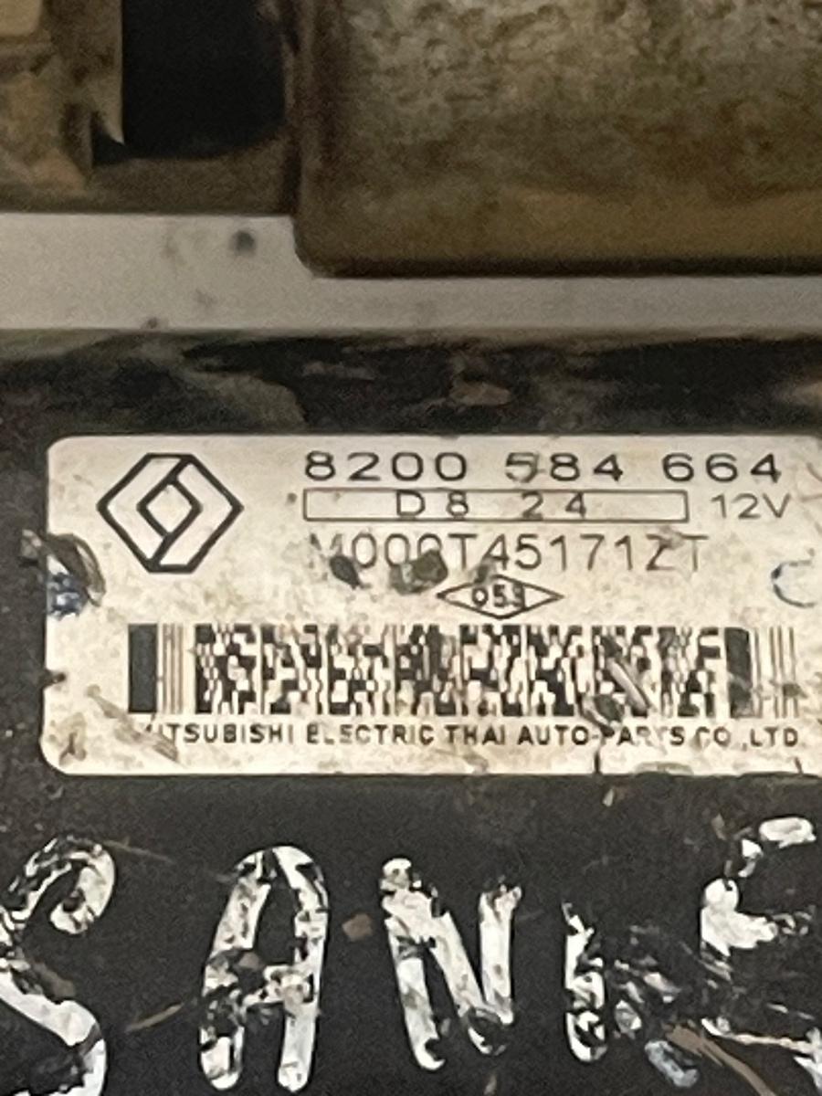Electromotor DACIA SANDERO 2008 - >, DACIA LOGAN LS_ 2004 - > 1.4/1.6B 8200584664 – foto 3