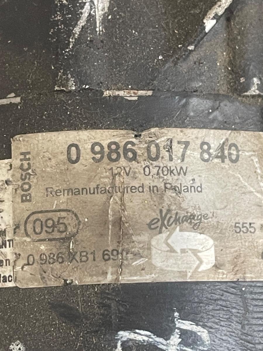 Electromotor RENAULT CLIO III BR0/1, CR0/1 2005 - > 1.2B  0986017840 – foto 3