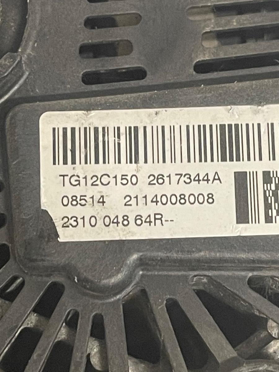 Alternator RENAULT FLUENCE L30_ 2010 - > 1.5DCI 2617344A 2310004864R – foto 3