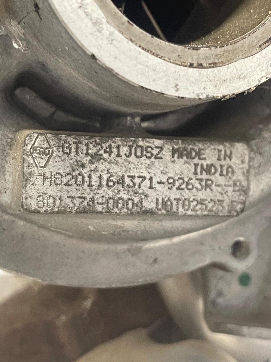 Turbina RENAULT FLUENCE L30_ 2010 - > 1.5 dCi K9K 834, RENAULT CAPTUR J5_, H5_ 2013 - > 1.5 dCi 90 K9K 6.., DACIA SANDERO II 2012 - > 1.5 dCi K9K 612, K9K 626 H8201164371 801374-0004 – foto 3