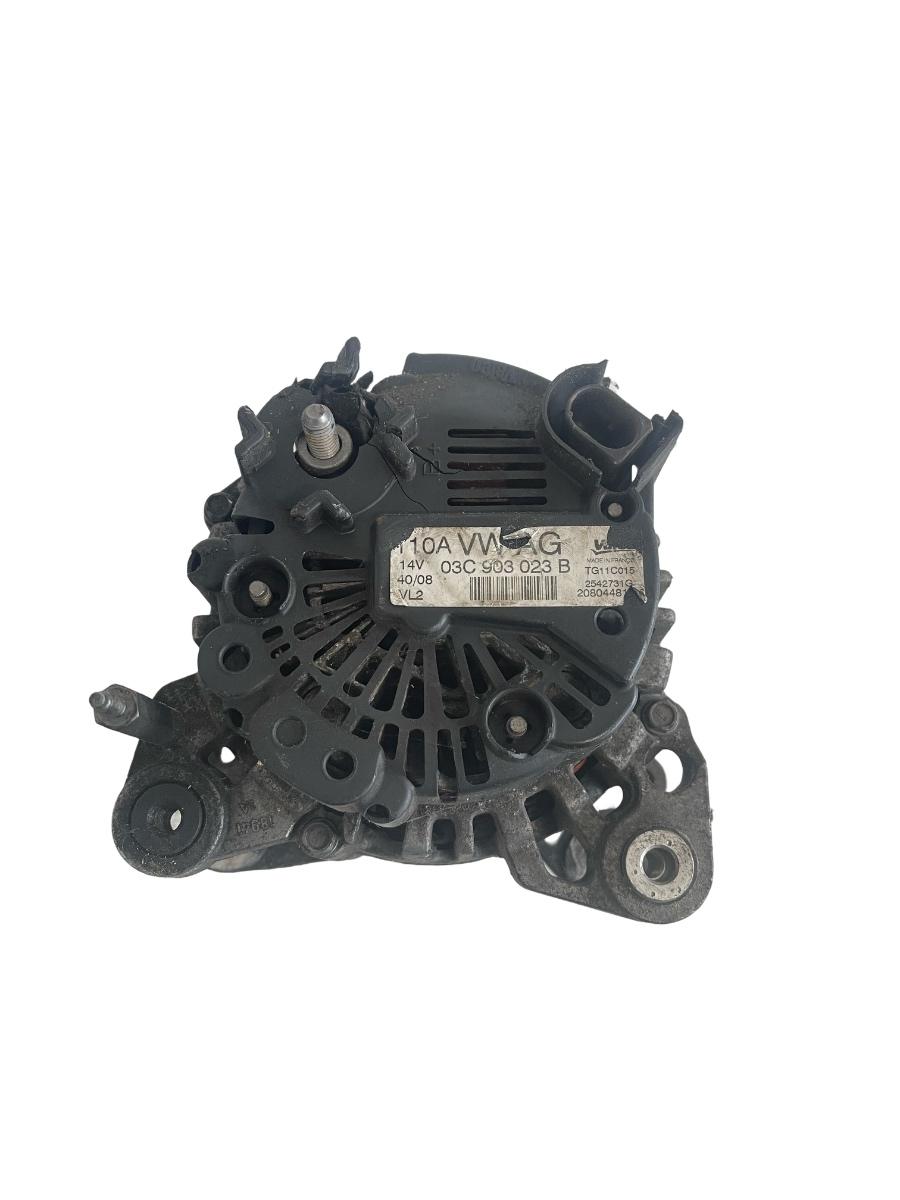 Alternator 1.6FSI VOLKSWAGEN GOLF PLUS 5M1, 521 2004 - 2013, AUDI A3 II 8P1 2003 - 2013 208044814 03C903023B