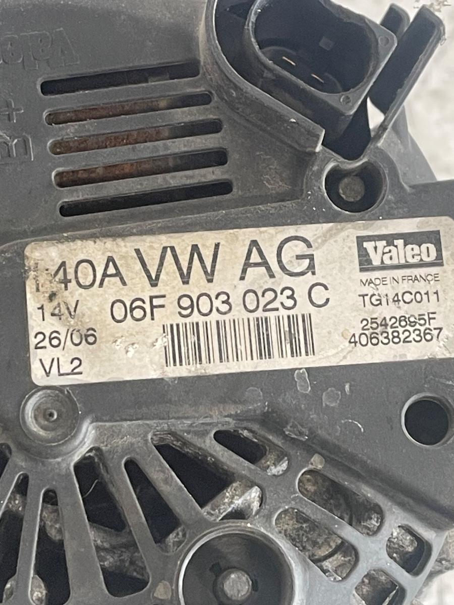 Alternator VOLKSWAGEN TOURAN 1T1, 1T2 2003 - 2010 1.9TDI 06F903023C – foto 3