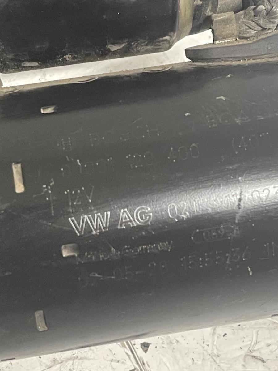 Electromotor VOLKSWAGEN POLO 9N_ 2001 - 2012 1.4B 02T911023G 0001120400 – foto 2