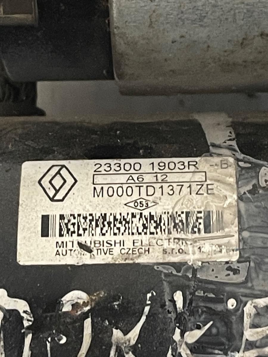Electromotor DACIA DOKKER 2018 -> , DACIA DUSTER 2017 -> 1.6B 233001903R – foto 3