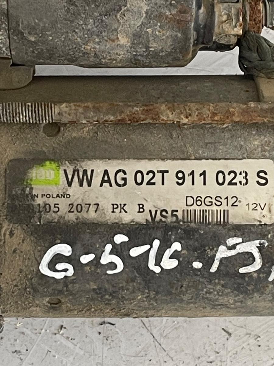 Electromotor VOLKSWAGEN GOLF V 1K1 2003 - 2009 1.6FSI 02T911023S – foto 3